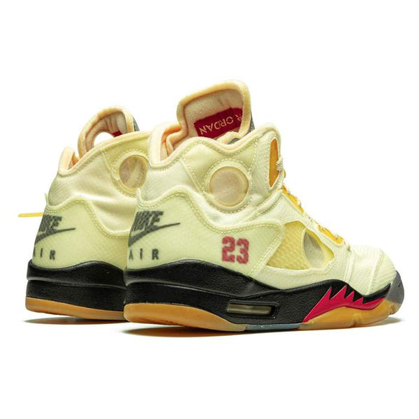 OFF-WHITE X AIR JORDAN 5 SP 'SAIL'